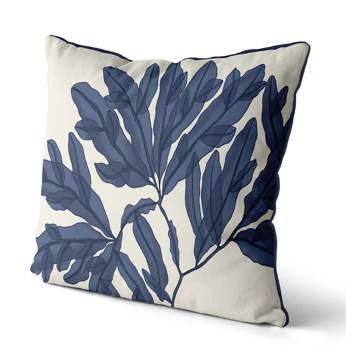 Seaweed 4 Blue, Cushion / Throw Pillow