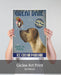 Great Dane, Tan, Ice Cream, Dog Art Print, Wall art | Print 18x24inch