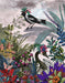 Glorious Plumes 1, Bird Art Print, Canvas, Wall Art | FabFunky