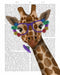 Giraffe and Flower Glasses 1