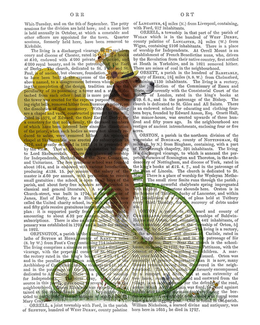 Beagle on Penny Farthing