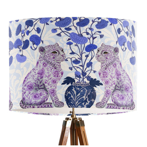 Chinoiserie Leopard Twins on Cream